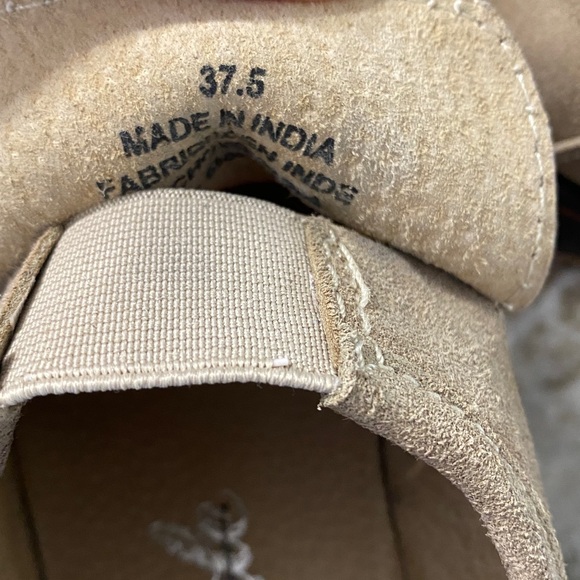 Free People Brady Slip On Suede Loafers Size 37.5 - Picture 7 of 9